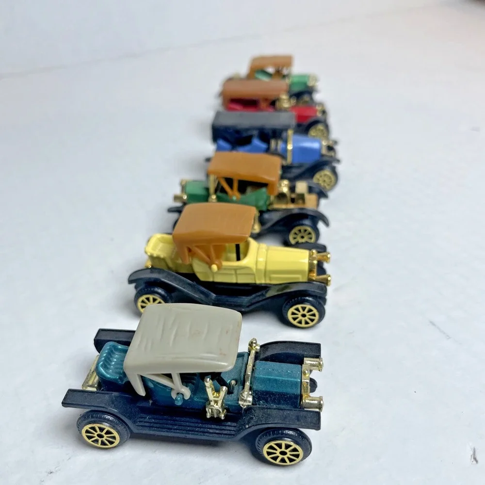Lot of 6 Vintage Readers Digest Collectible Miniature Classic Cars PREOWNED